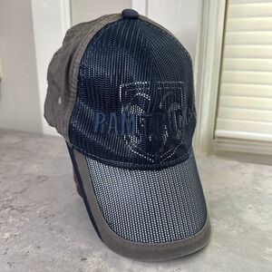 RAM Trucks Hat Cap Trucker Style Gray‎ Blue Mesh Adjustable Snapback Mens